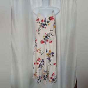 Old Navy Floral Smocked Back Summer Fairy Dress  Size L